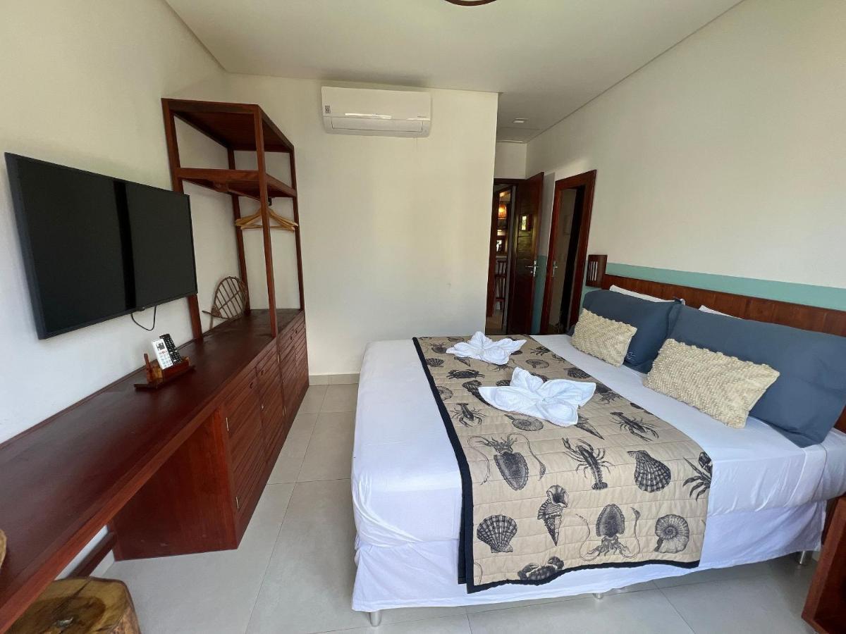 Ap Vila Mar Pé na areia com vista para o mar e piscina Barra Grande  Extérieur photo
