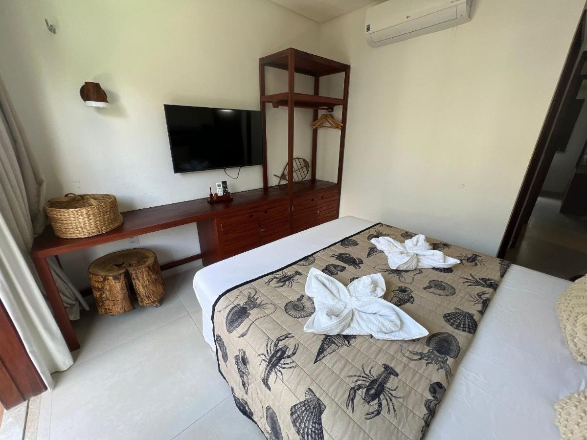 Ap Vila Mar Pé na areia com vista para o mar e piscina Barra Grande  Extérieur photo